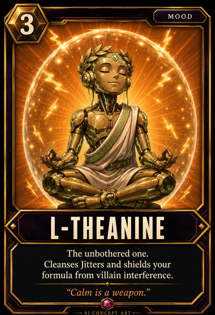 L-Theanine, the unbothered one